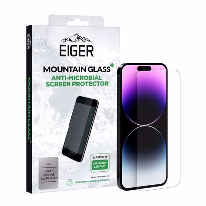 Picture of Eiger Eiger Mountain Glass+ Standard 2.5D Screen Protector for Apple iPhone 14 Pro Max