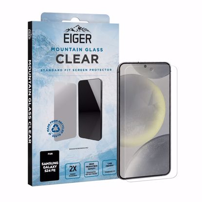 Picture of Eiger Eiger Mountain Glass CLEAR Screen Protector for Samsung S24 FE