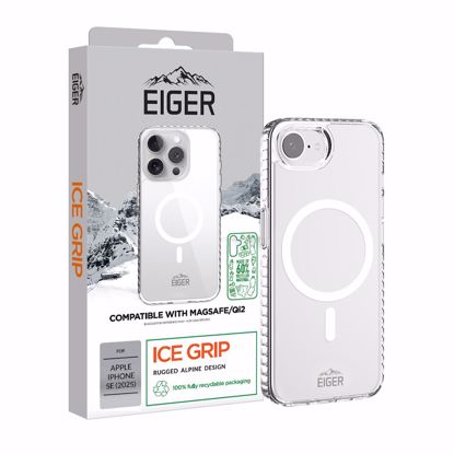 Picture of Eiger Eiger GRS Ice Grip Magsafe Case for iPhone 16e in Clear