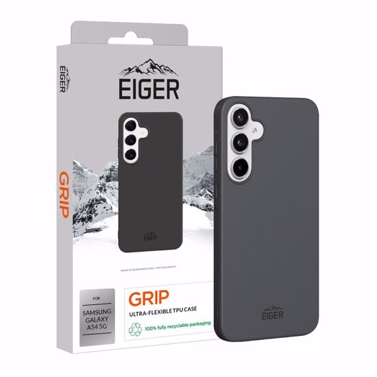 Picture of Eiger Eiger Grip Case for Samsung Galaxy A54 5G in Black