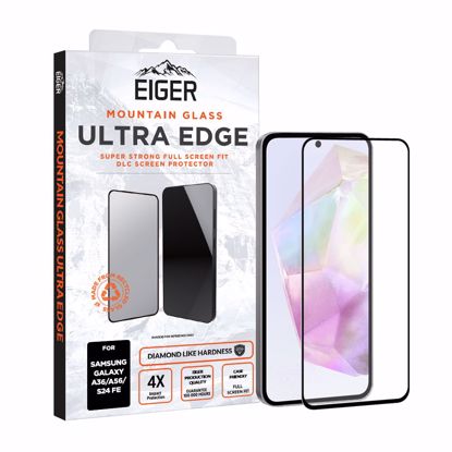Picture of Eiger Eiger Mountain Glass Ultra EDGE Screen Protector for Samsung Galaxy A36 / A56 / S24 FE